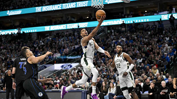 Milwaukee Bucks forward Giannis Antetokounmpo